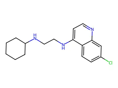 N-(3-chloro-2-methylphenyl)-2-[[5-(3-methylanilino)-1,3,4-thiadiazol-2-yl]sulfanyl]acetamide structure