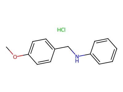 N-(4-Methoxybenzyl)aniline structure
