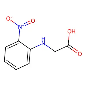 N-(2-Nitrophenyl)glycine structure