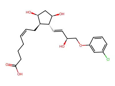 Cloprostenol structure