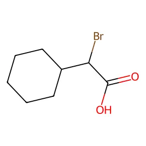 2-Bromo-2-cyclohexylacetic acid structure