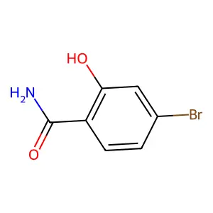 4-Bromo-2-hydroxybenzamide structure