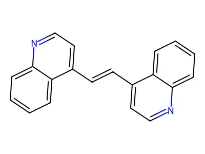 1,2-Di(4-quinolyl)ethylene structure