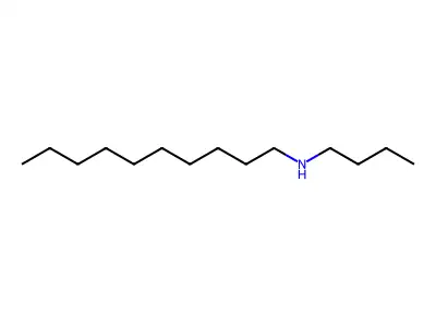 1-Decanamine, N-butyl- structure