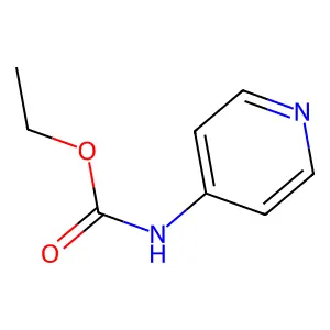 Ethyl 4-pyridinylcarbamate structure