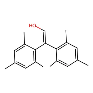 Ethenol, 2,2-bis(2,4,6-trimethylphenyl)- structure