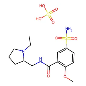 硫酸舒必利 structure
