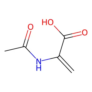 2-乙酰氨基丙烯酸 structure
