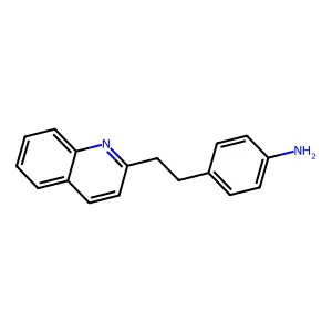 4-(2-(Quinolin-2-YL)ethyl)aniline structure