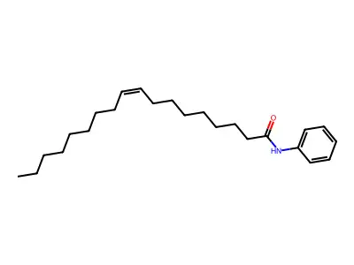 N-苯基十八碳-9-烯酰胺 structure