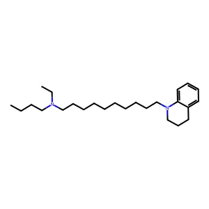 7-[[3-(3,4-dichlorophenyl)-4-oxoquinazolin-2-yl]sulfanylmethyl]-[1,3]thiazolo[3,2-a]pyrimidin-5-one structure