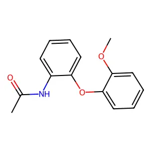 Acetamide, N-[2-(2-methoxyphenoxy)phenyl]- structure