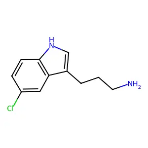 3-(5-chloro-1H-indol-3-yl)propan-1-amine structure