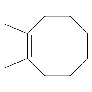 1,2-Dimethylcyclooctene structure