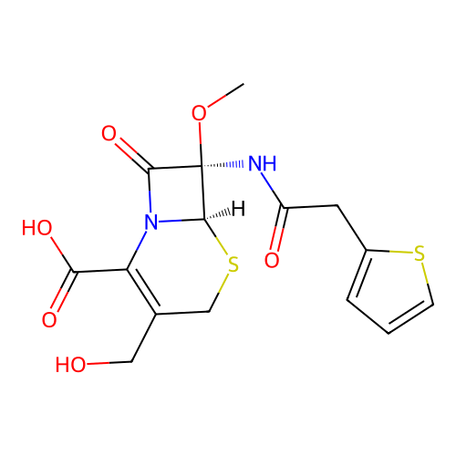 Decarbamylcefoxitin structure
