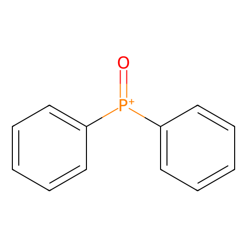Phosphine oxide, diphenyl- structure