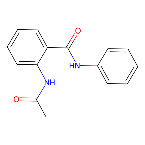 2-acetamido-N-phenylbenzamide structure