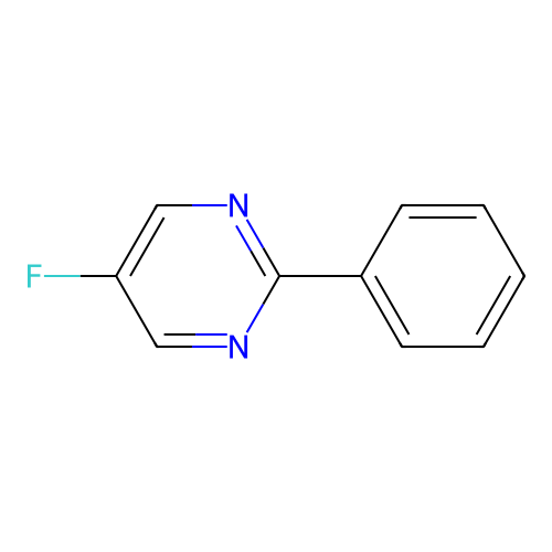 5-Fluoro-2-phenylpyrimidine structure