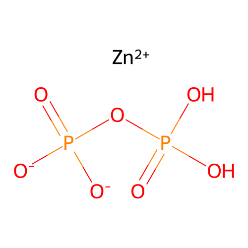 Zinc dihydrogen diphosphate structure
