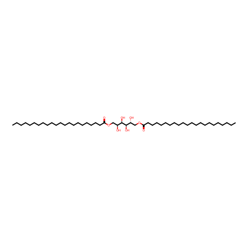 D-Glucitol 1,6-didocosanoate structure