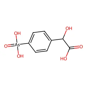 (4-Arsonophenyl)(hydroxy)acetic acid structure