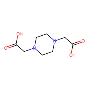 1,4-哌嗪二乙酸 structure
