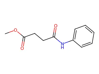 Methyl 4-anilino-4-oxobutanoate structure