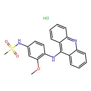 Amsacrine Hydrochloride structure