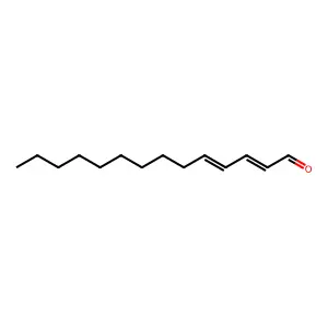 2,4-Tetradecadienal structure