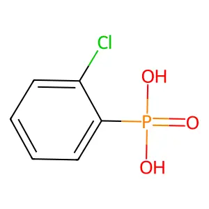 (2-氯苯基)膦酸 structure