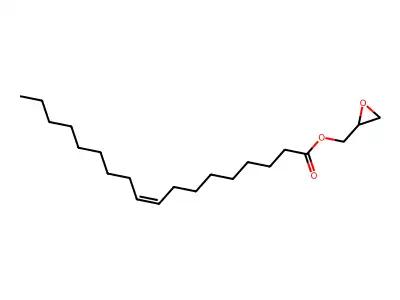 9-十八碳烯酸(9Z)-缩水甘油酯 structure