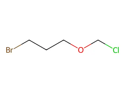 1-Bromo-3-(chloromethoxy)propane structure