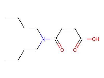 4-(Dibutylamino)-4-oxobut-2-enoic acid structure