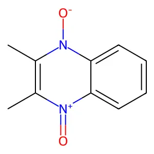 2,3-二甲基喹喔啉1,4-二氧化物 structure