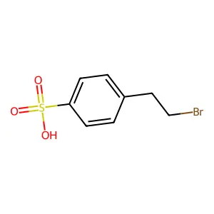 4-(2-溴乙基)苯磺酸 structure