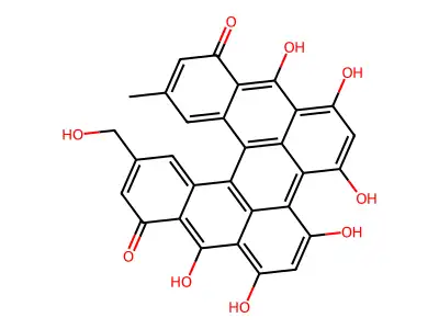 Protopseudohypericin structure