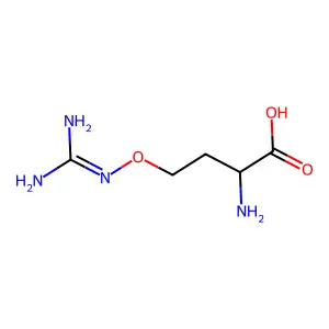 刀豆氨酸 structure