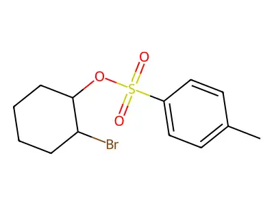 (2-Bromocyclohexyl) 4-methylbenzenesulfonate structure
