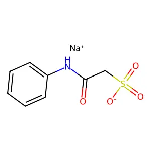 Sodium sulfoacetanilide structure