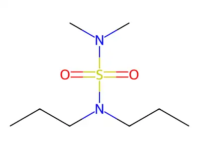 N,N-Dimethyl-N',N'-dipropylsulfamide structure