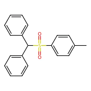 1-Benzhydrylsulfonyl-4-methylbenzene structure