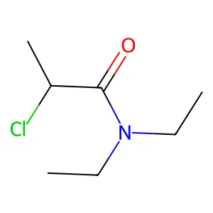 Propanamide, 2-chloro-N,N-diethyl- structure