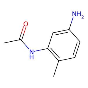2-Acetylamino-4-aminotoluene structure