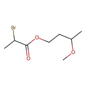 3-Methoxybutyl 2-bromopropanoate structure