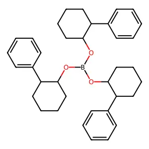 三(2-苯基环己基)硼酸酯 structure