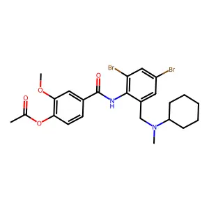 溴凡克新 structure
