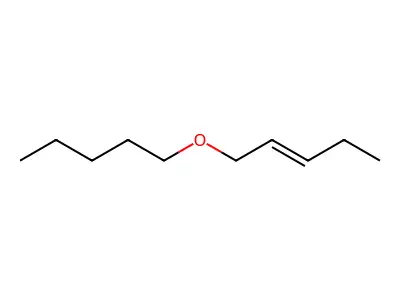 2-Pentene, 1-(pentyloxy)-, (E)- structure
