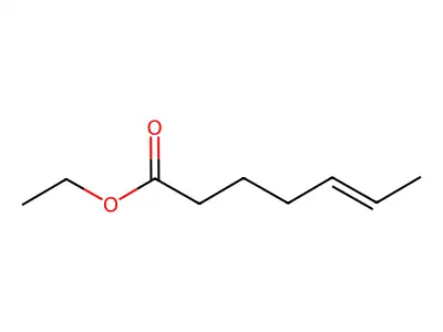 5-Heptenoic acid, ethyl ester, (E)- structure