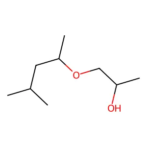 1-(1,3-Dimethylbutoxy)-2-propanol structure