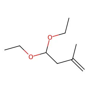 4,4-Diethoxy-2-methylbut-1-ene structure